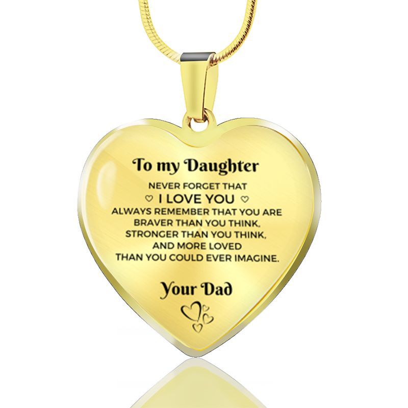 Wholesale Epoxy Film Titanium Steel Necklaces