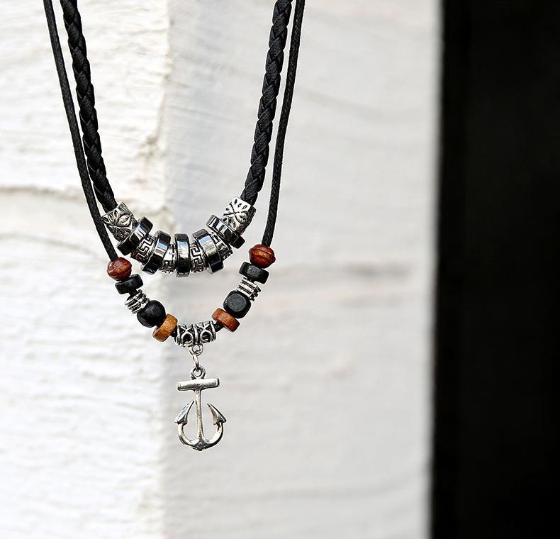 Wholesale The Anchor Retro Pendant Necklace