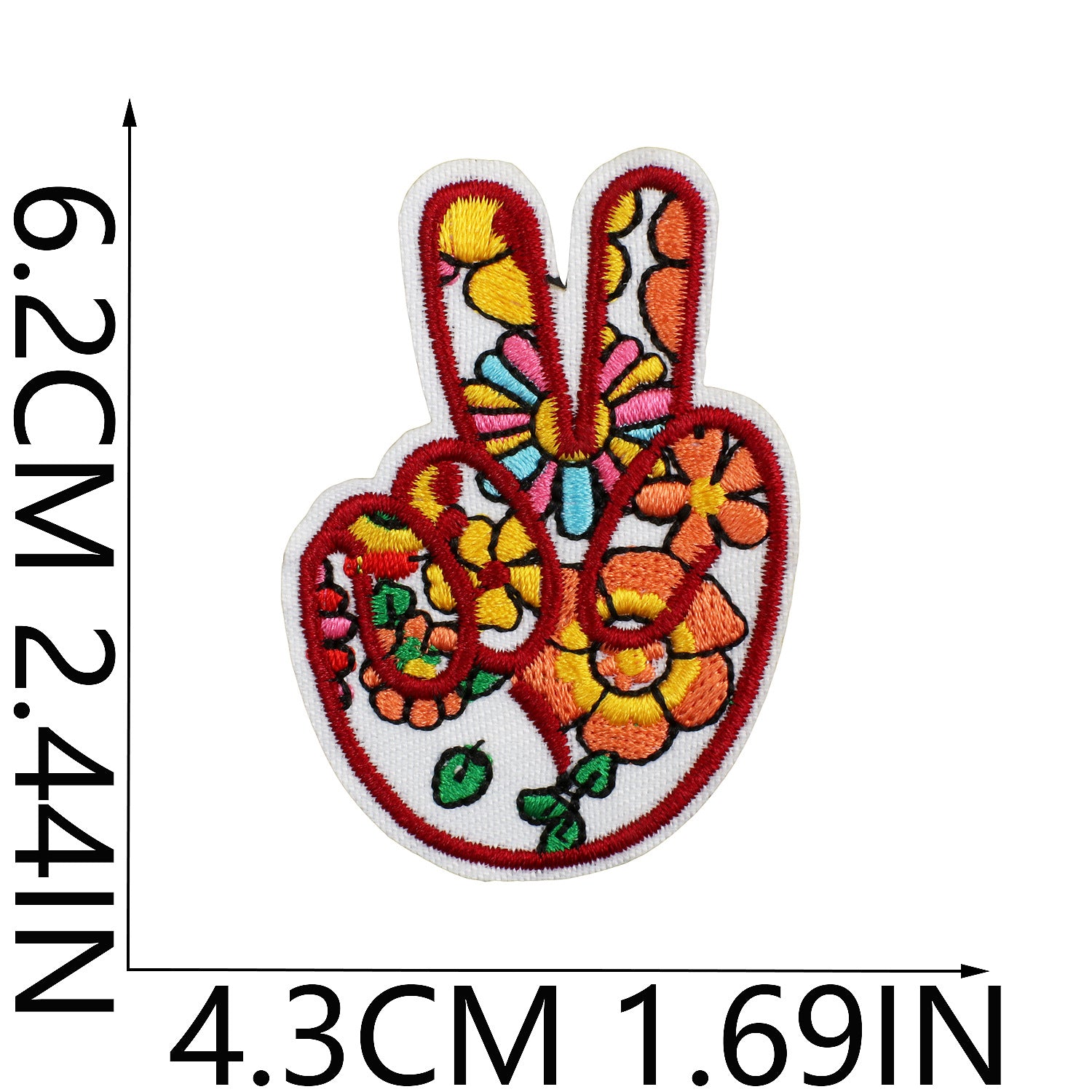 Wholesale Flower Butterfly Car Embroidery DIY Patches