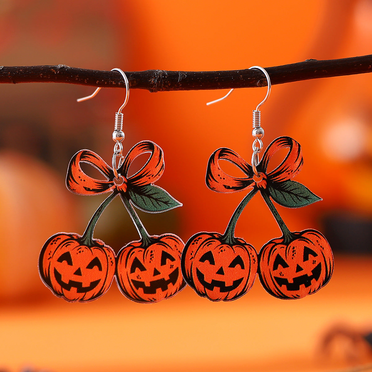 Wholesale  Acrylic Gothic Style Funny Pendant Earrings