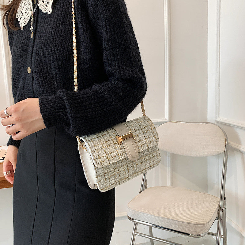 Wholesale PU Single Shoulder Crossbody Small Square Bags