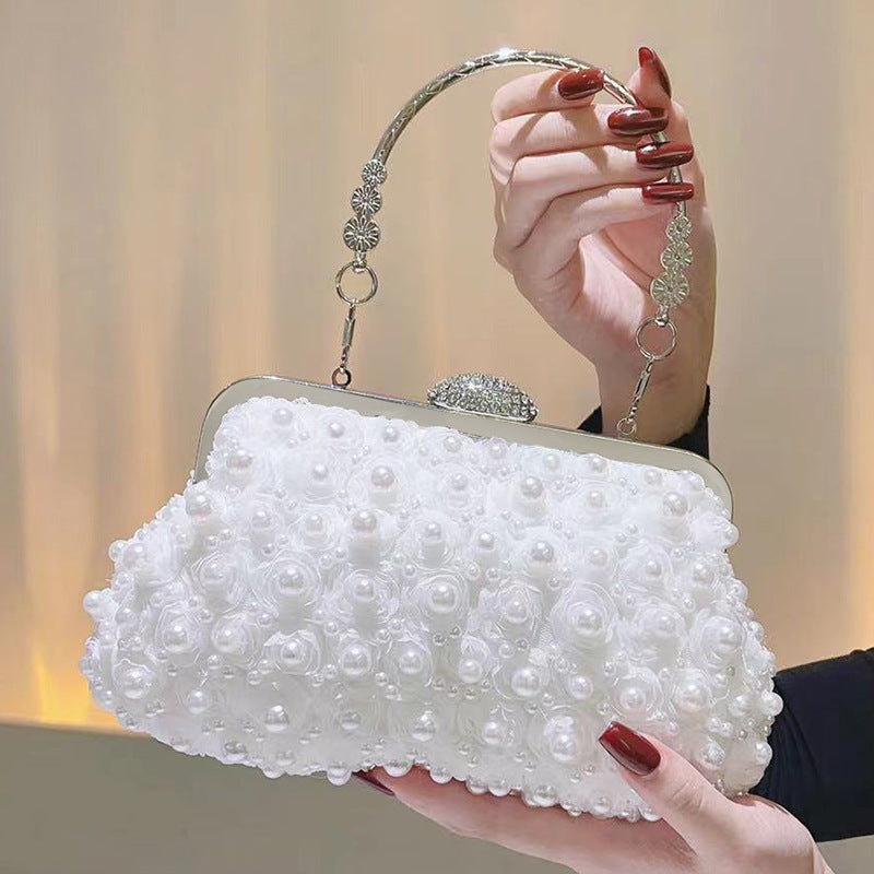 Wholesale Vintage Pearl Party Clutch Bag