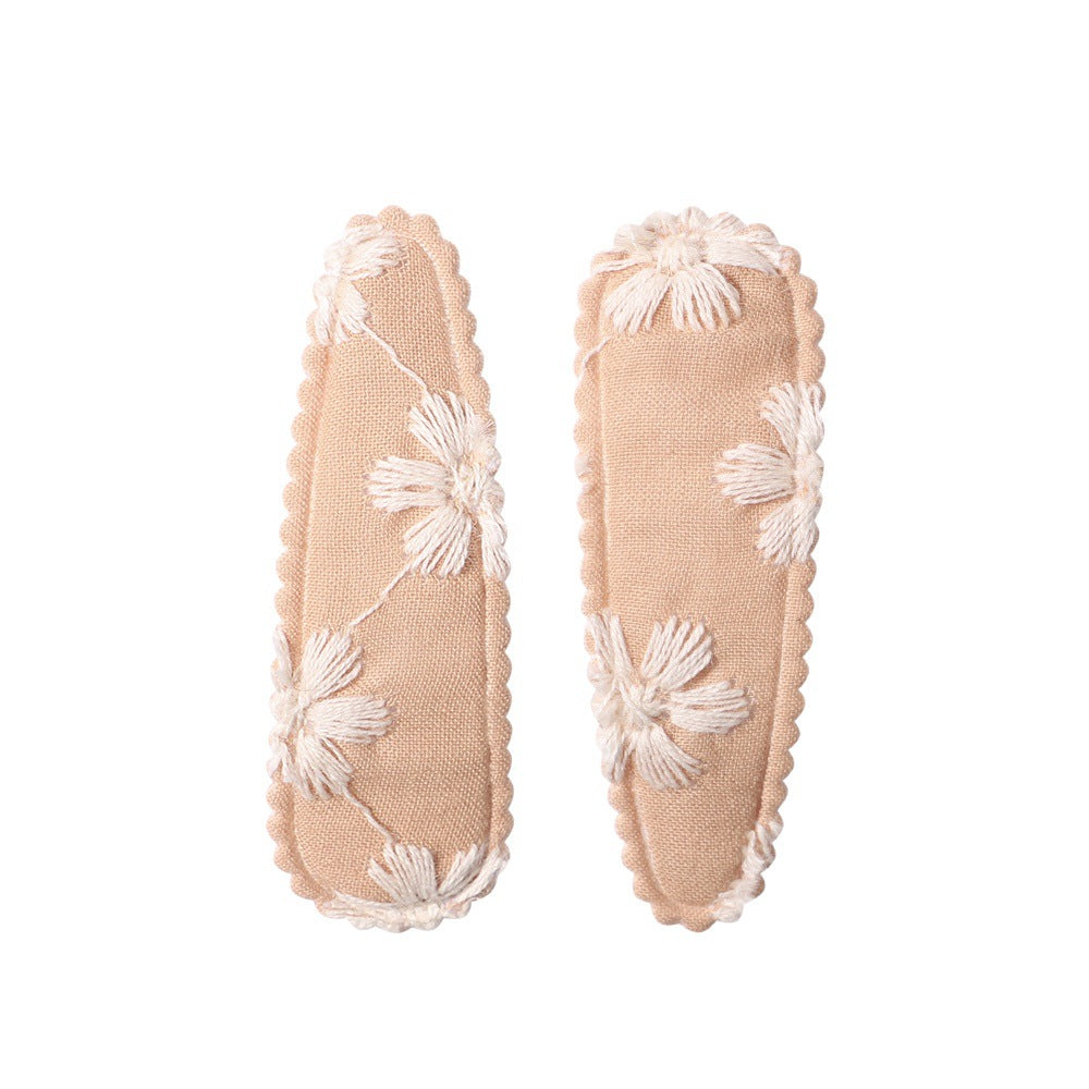 Wholesale Creative Sweet Floral BB Hair Clips