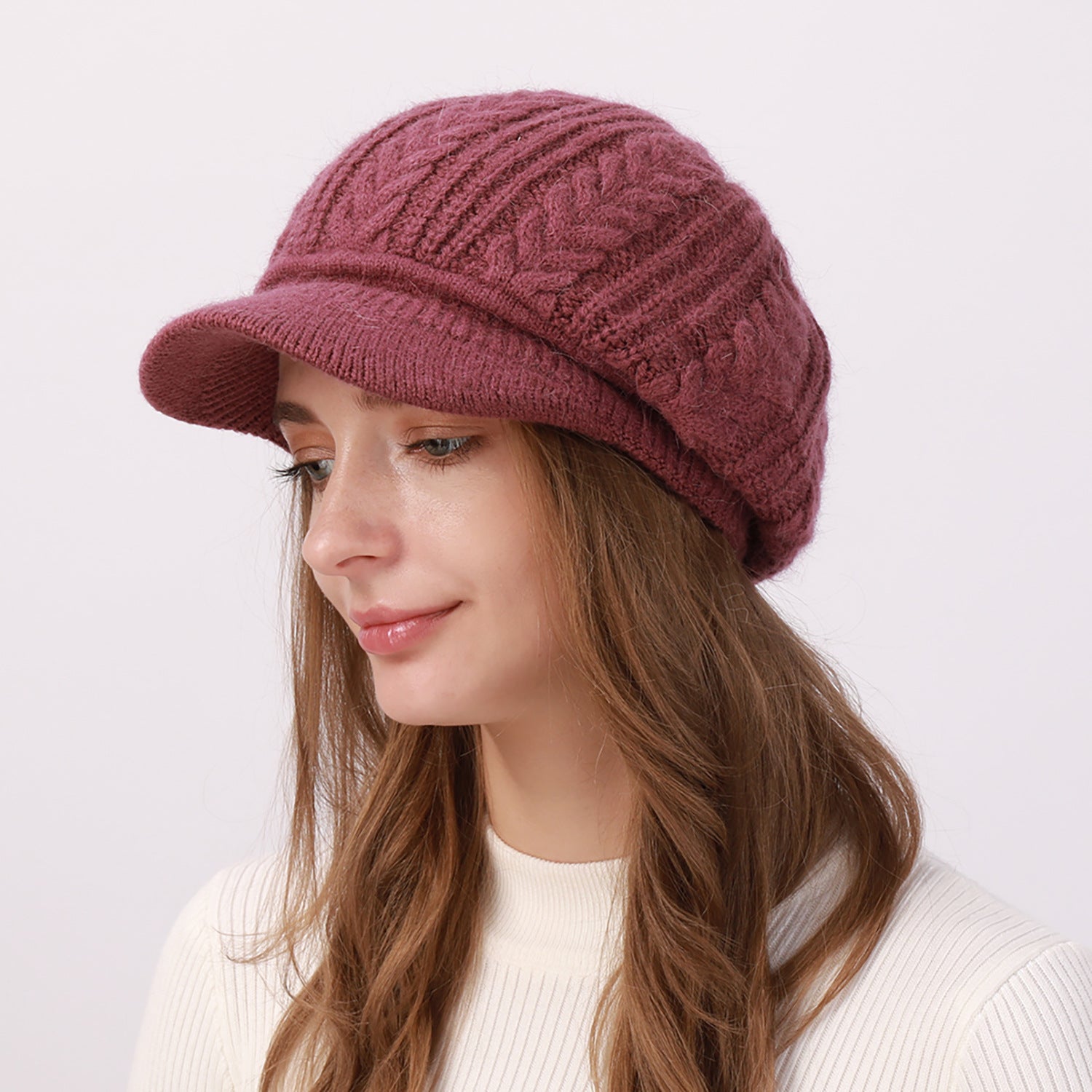 Wholesale New Autumn and Winter Woolen Knitted Hats Warm Berets