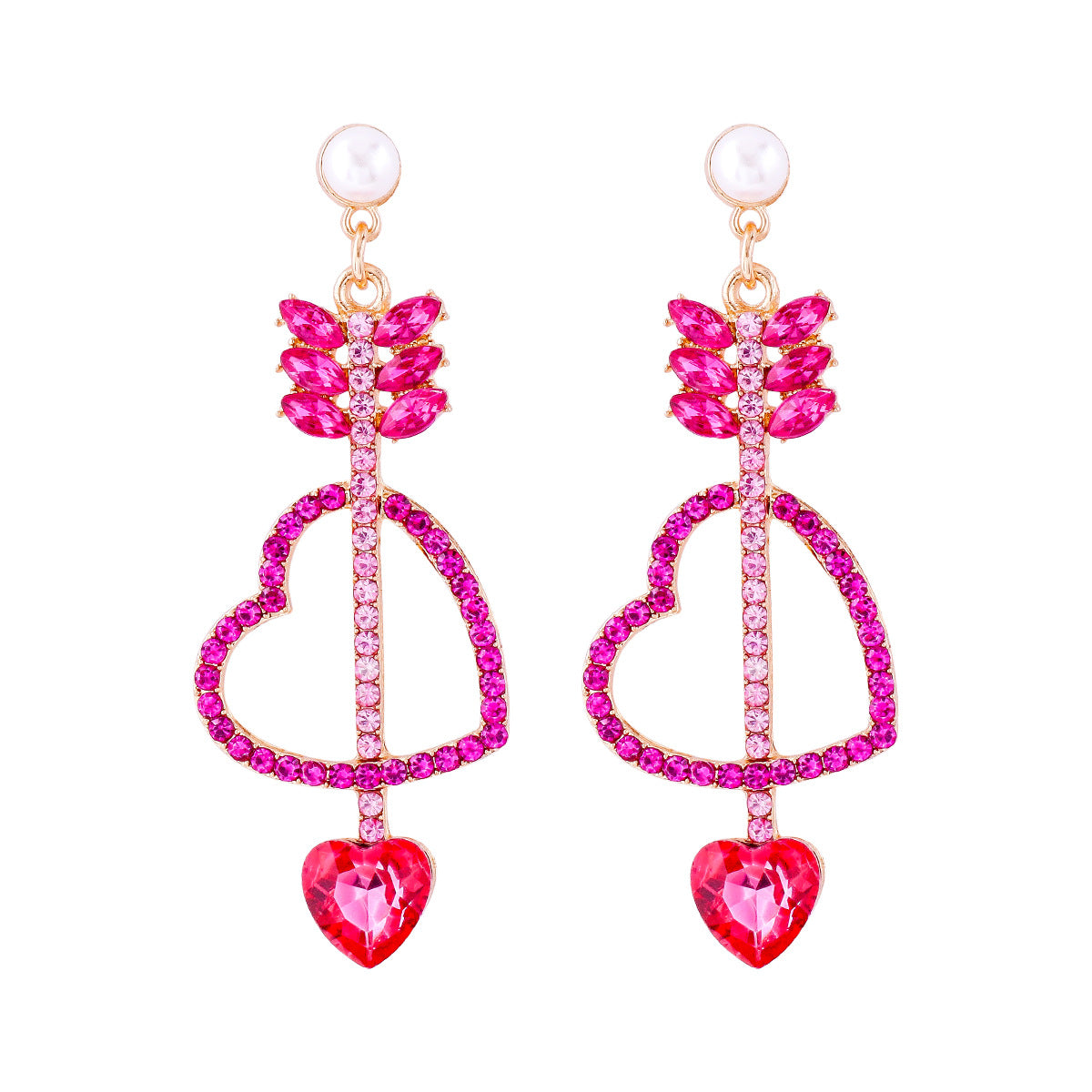 Wholesale Valentine's Day Love Earrings