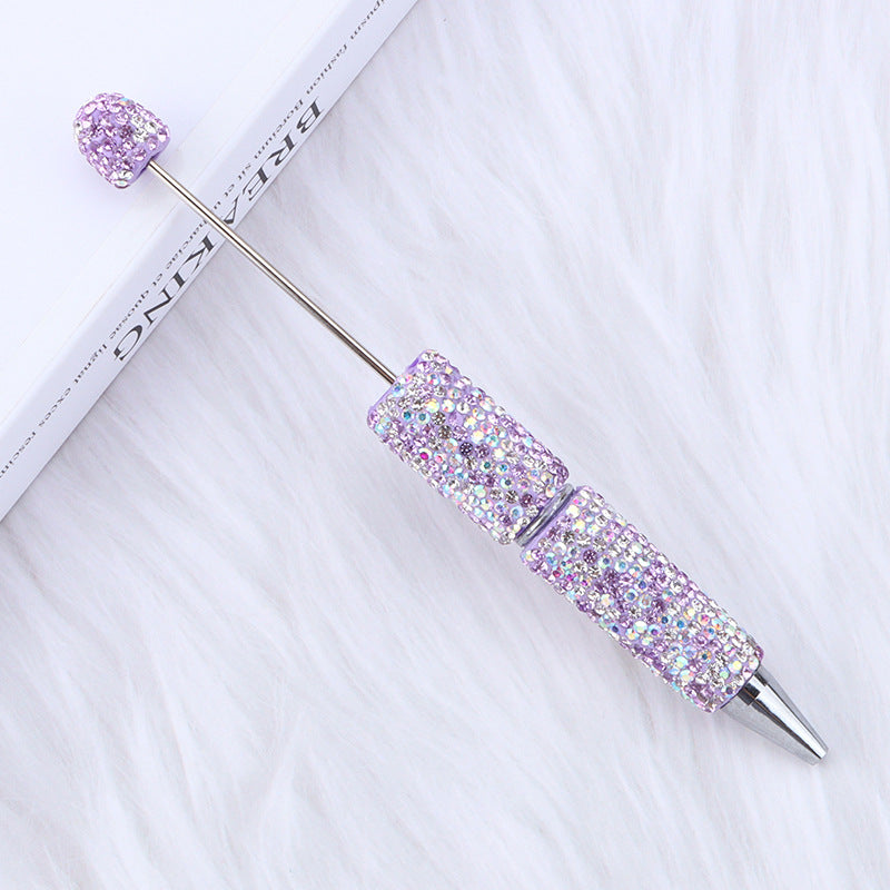 Wholesale DIY Heavy Industry Diamond Set Pure Handmade Full of Diamonds, Personality Luxury Ballpoint Pen