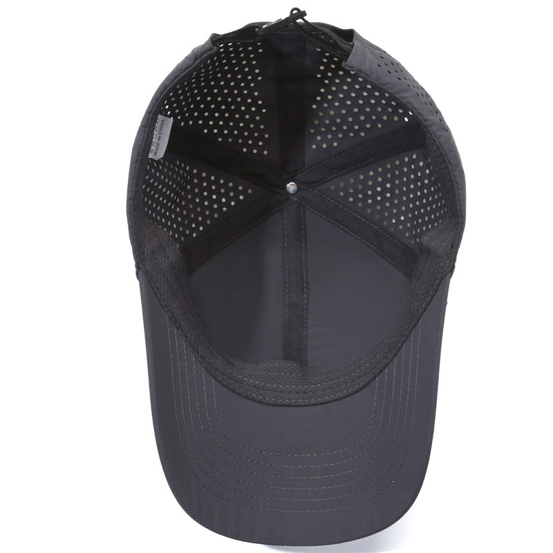 Wholesale Men's Summer Thin Breathable Mesh Big Head Circumference Sports Baseball Sunscreen Visor Cap