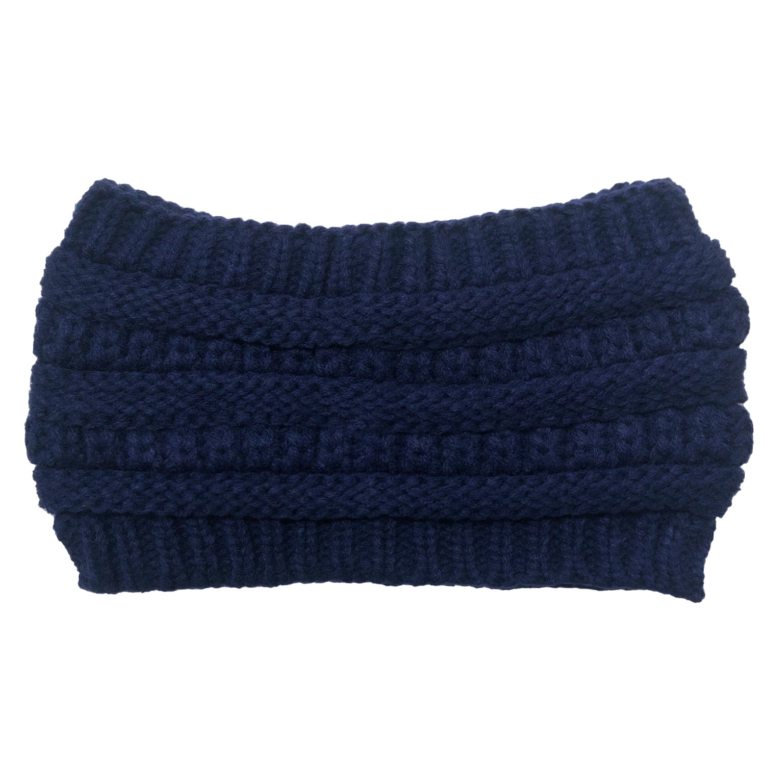 Wholesale Hollow Wool Ponytail Knitted Twist Hat