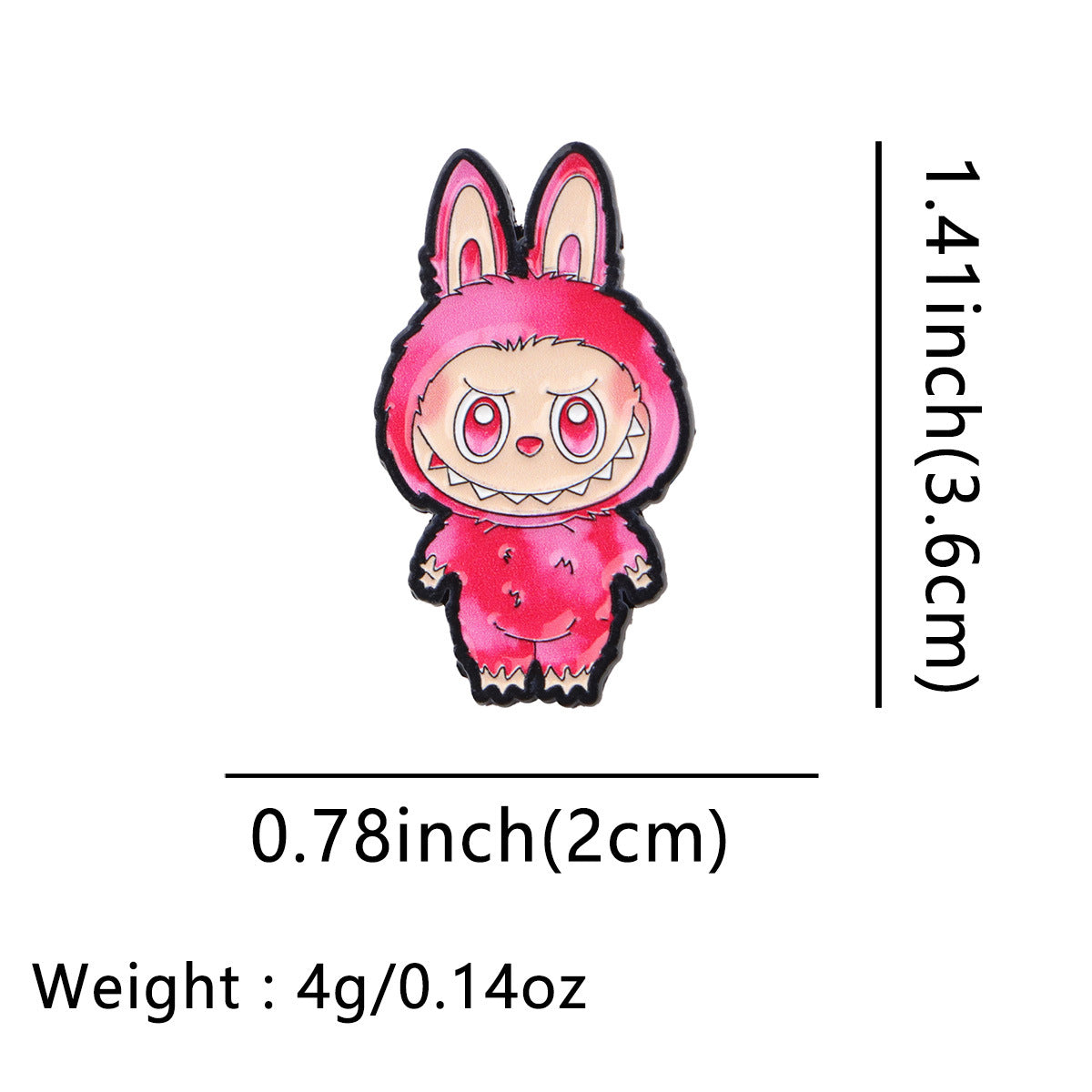 Wholesale 6pcs/pack Cartoon Brooch Cartoon Metal Badge Clothing Brooch Accessories