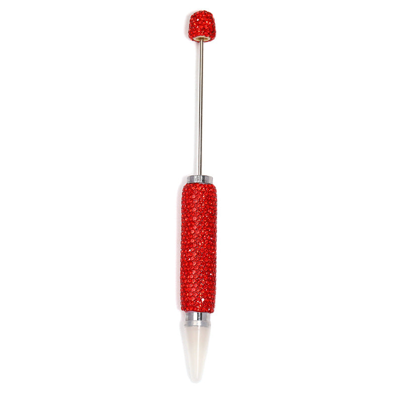 Wholesale 10pc/pack Beadable pens full-diamond DIY beaded pens