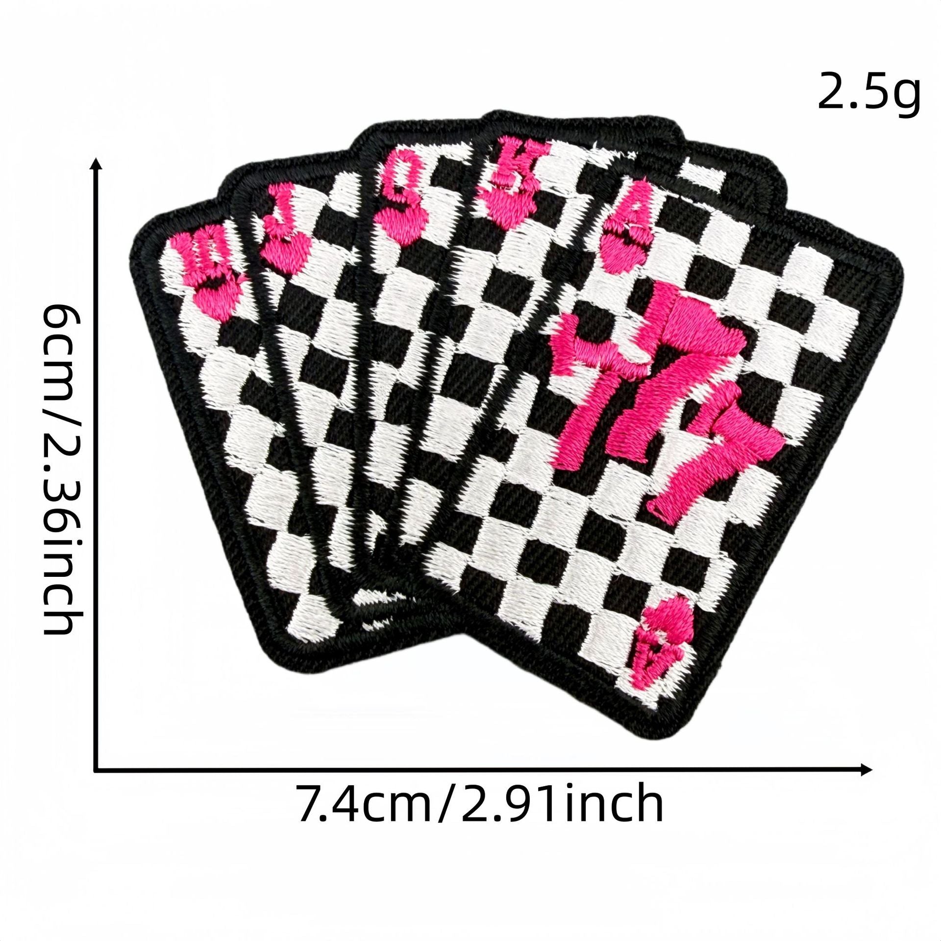 Wholesale Polyester Embroidered Iron On Patch Set Of 15 Y2K Punk Attitude Slogan DIY Clothing Bags Craft Supply