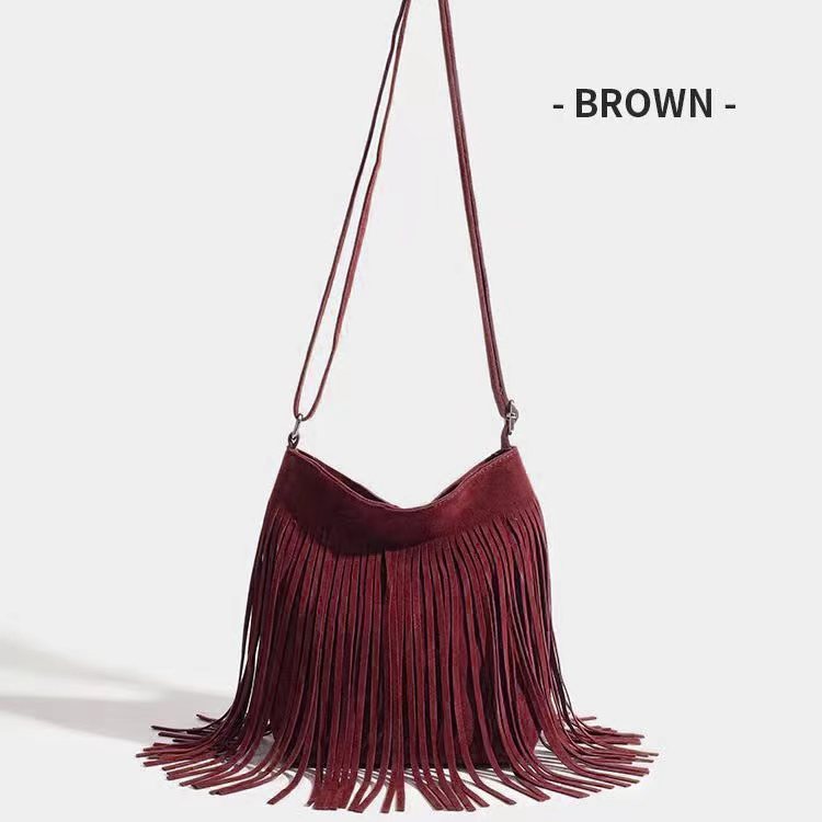 Wholesale Tassel Simple Popular Crossbody Bag