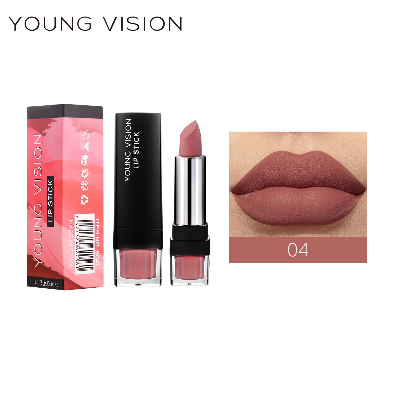 Wholesale Wholesale matte but not dry 12 colors velvet non-stick cup lipstick lipstick
