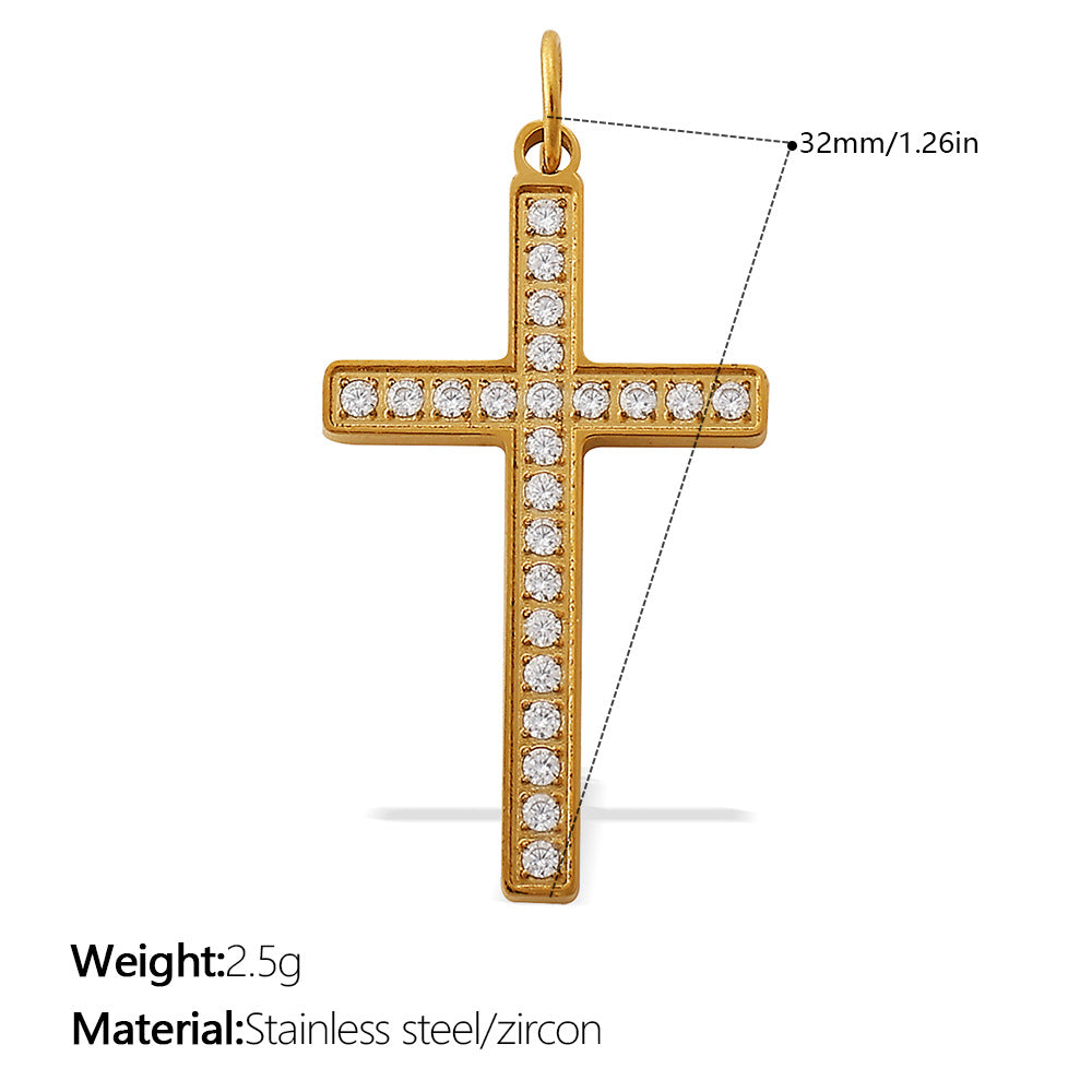 Wholesale Various styles of stainless steel necklace pendant accessories