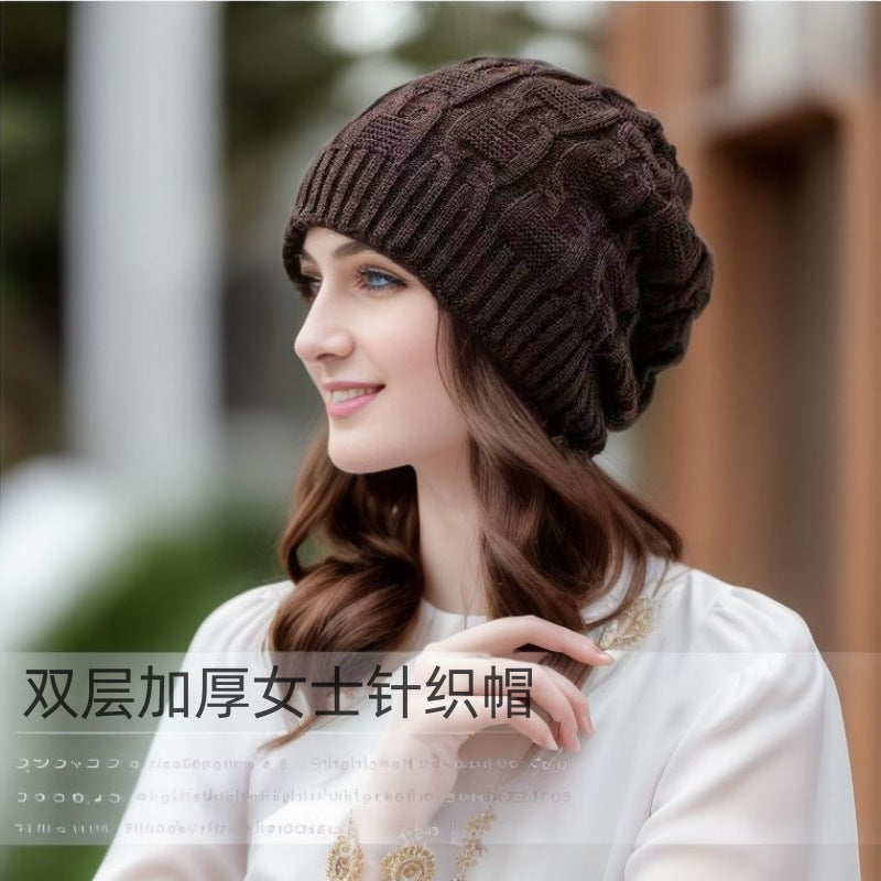 Wholesale Autumn and Winter Loose Fashion Pile Wool Hat