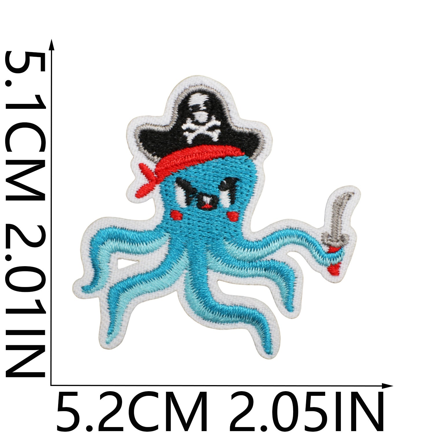 Wholesale Pirate Ship Embroidery Patch Iron On Treasure Map Cartoon Telescope Decorative DIY Accessory For Clothing Party And Gift