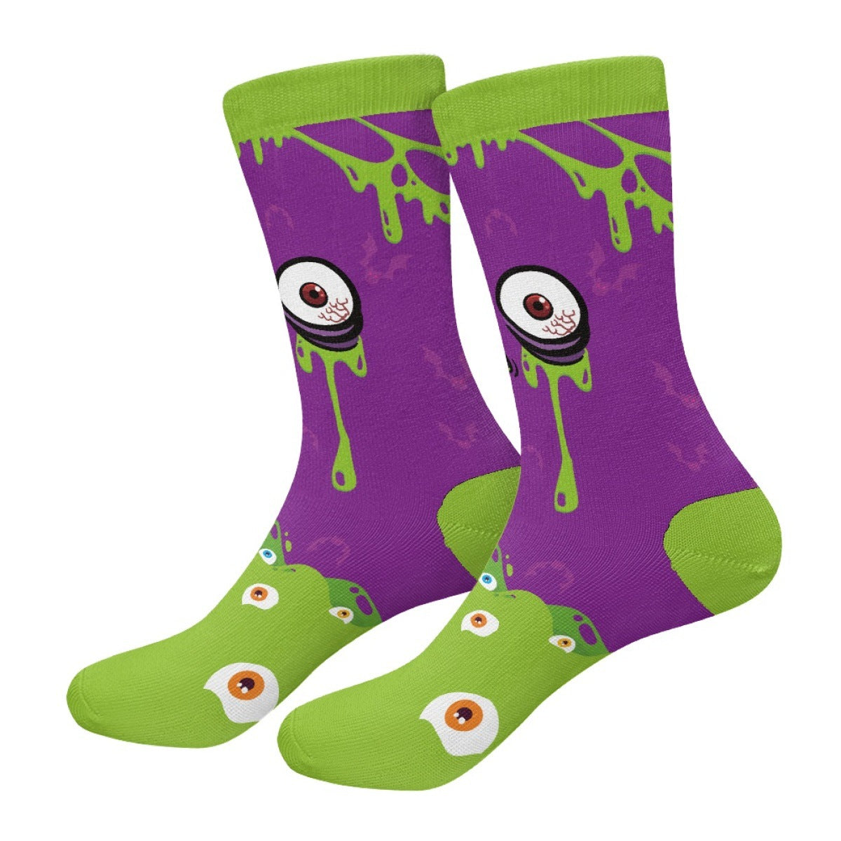 Wholesale Full Print Breathable Sports Halloween Stockings