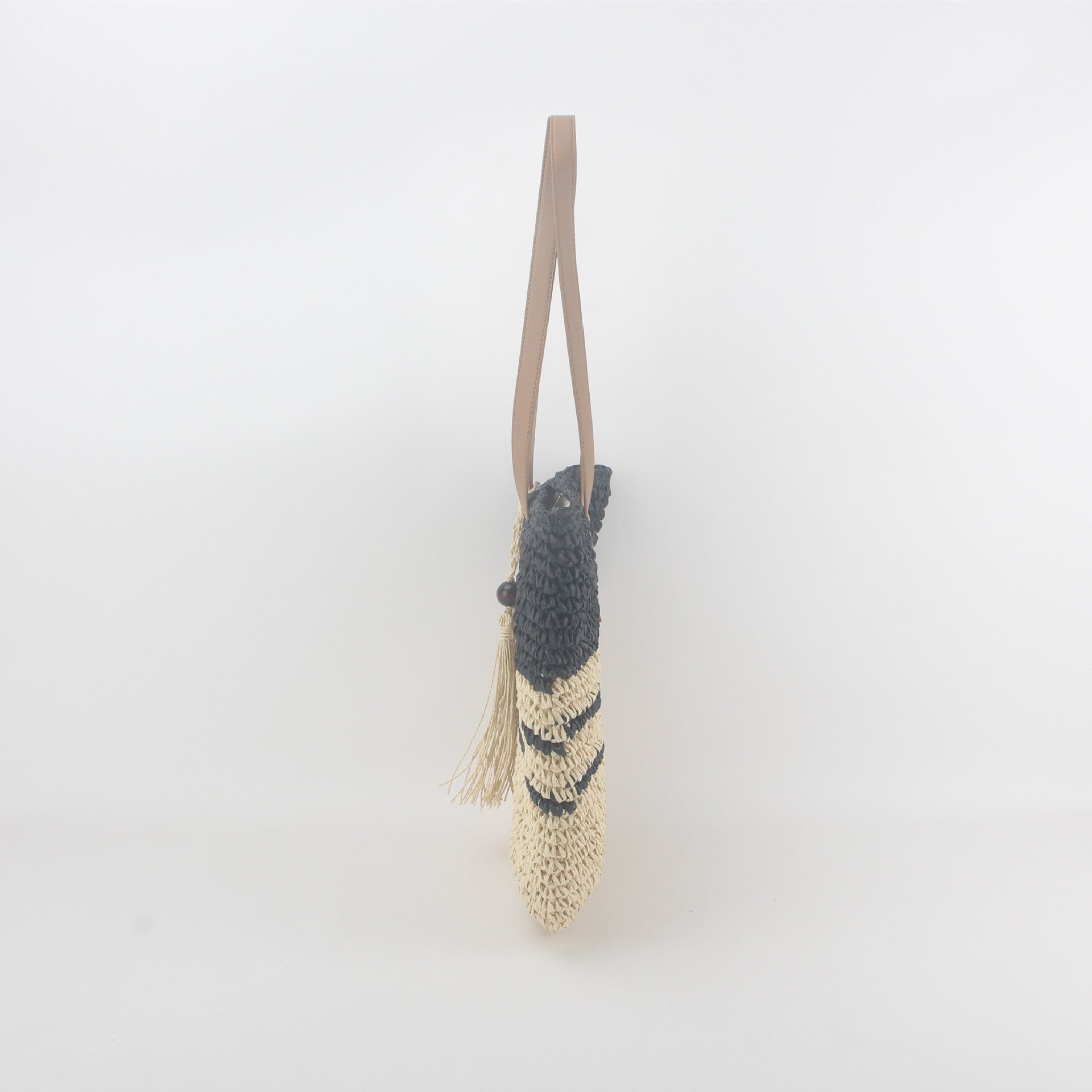 Wholesale Handwoven Vintage Shoulder Handheld Beach Bag for Women