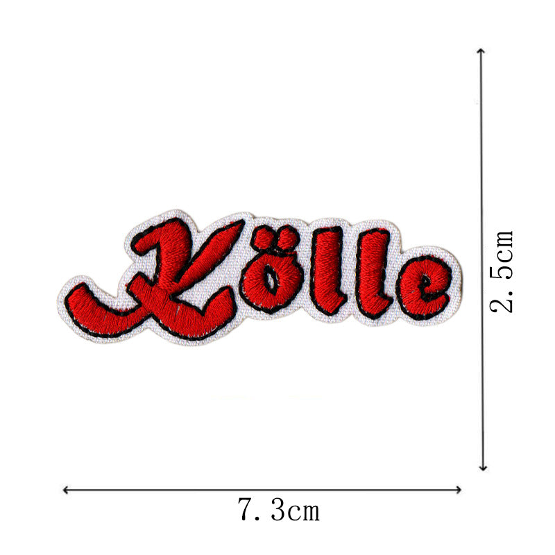 Wholesale Red Cartoon Carnival Series Embroidery DIY Patches