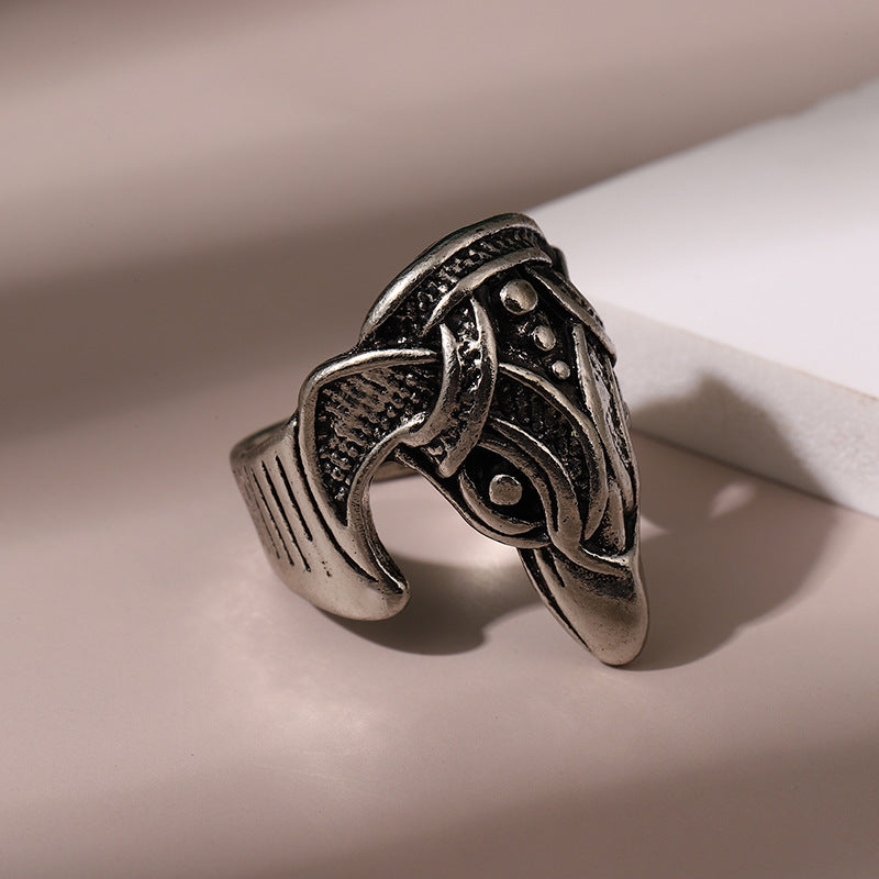 Wholesale Vintage Cowhead Alloy Men's Rings