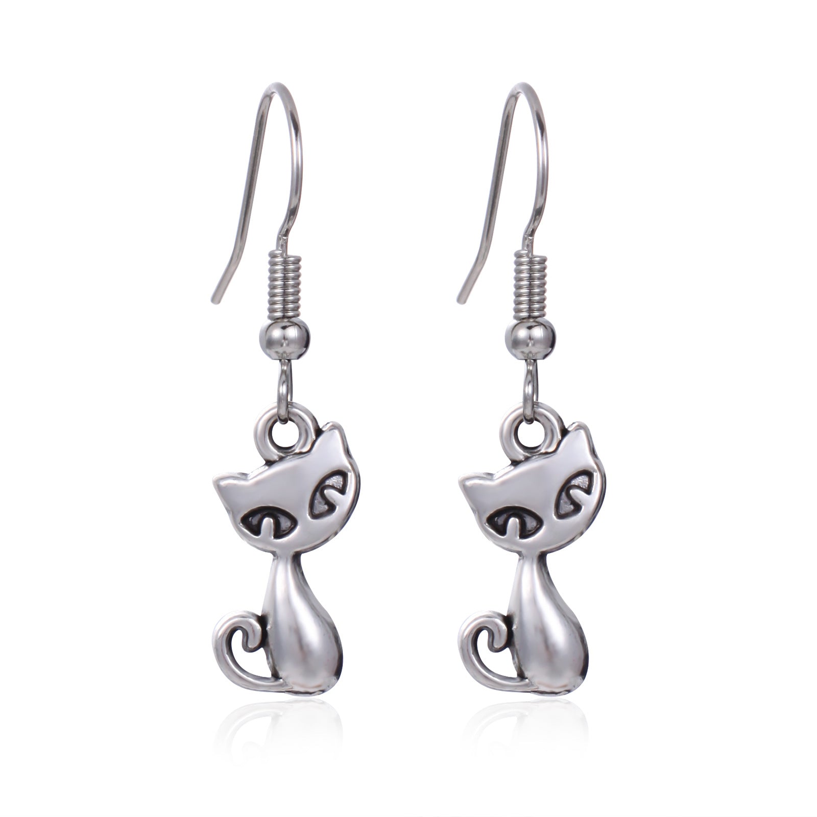 Wholesale  Skull Pumpkin Earrings Silver Tone Zinc Alloy Rhinestone Jewelry Party Wear For Women