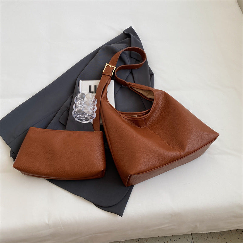 Wholesale 2023 PU Large Capacity One Shoulder Tote Bag