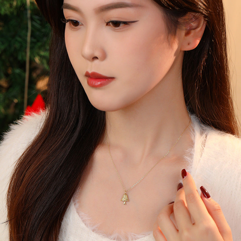 Wholesale S925 Sterling Silver Autumn and Winter Sweater Necklace