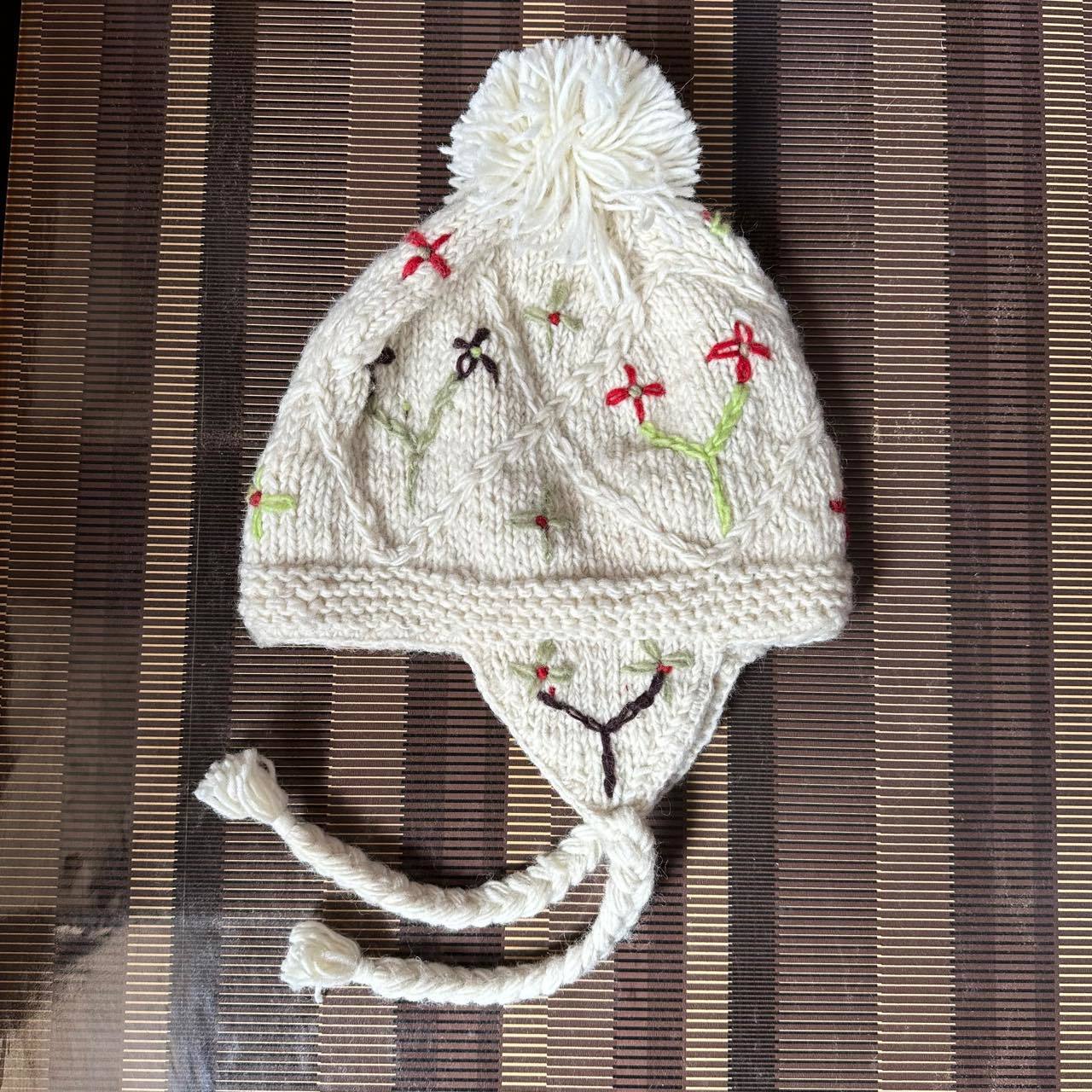 Wholesale Wool Warm Rainbow Plus Velvet Thick Earmuffs Beanie