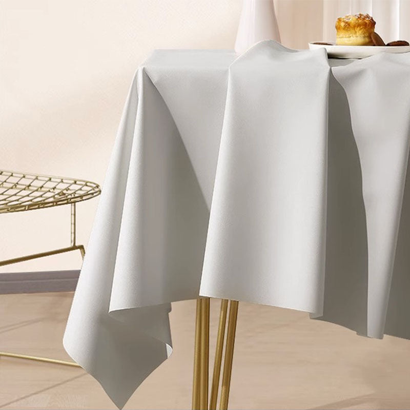 Wholesale Cream Style Lamb Skin TPU Tablecloth
