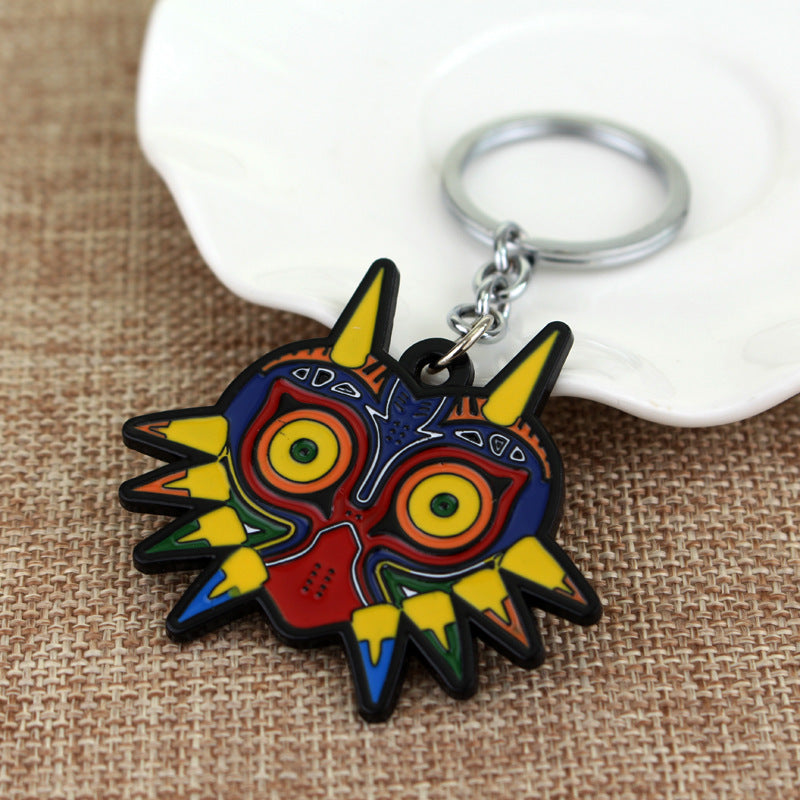 Wholesale Game Accessories Owl Shield Keychains