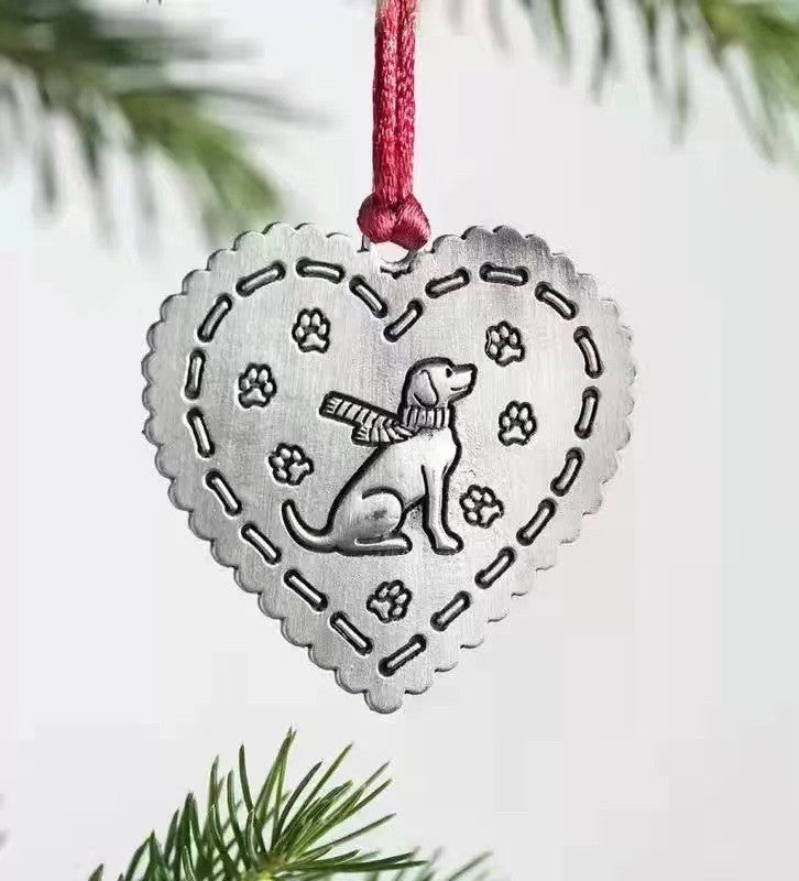 Wholesale Christmas Pendants Metal Snowman Christmas Decorations