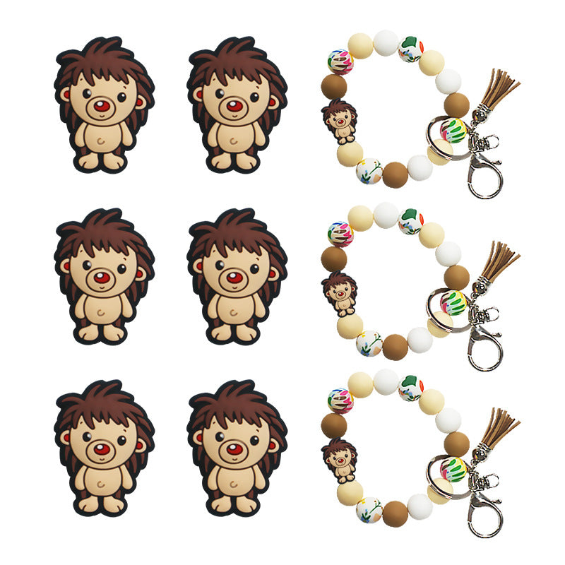 Wholesale 10pcs/pack Silicone Animal Focus Beads DIY Beadable Focus Beads