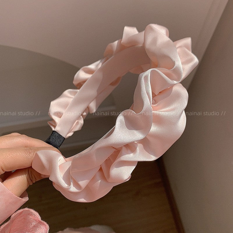 Wholesale Fried Dough Twists Braid Women's New Simple Versatile Vintage Fabric Headband