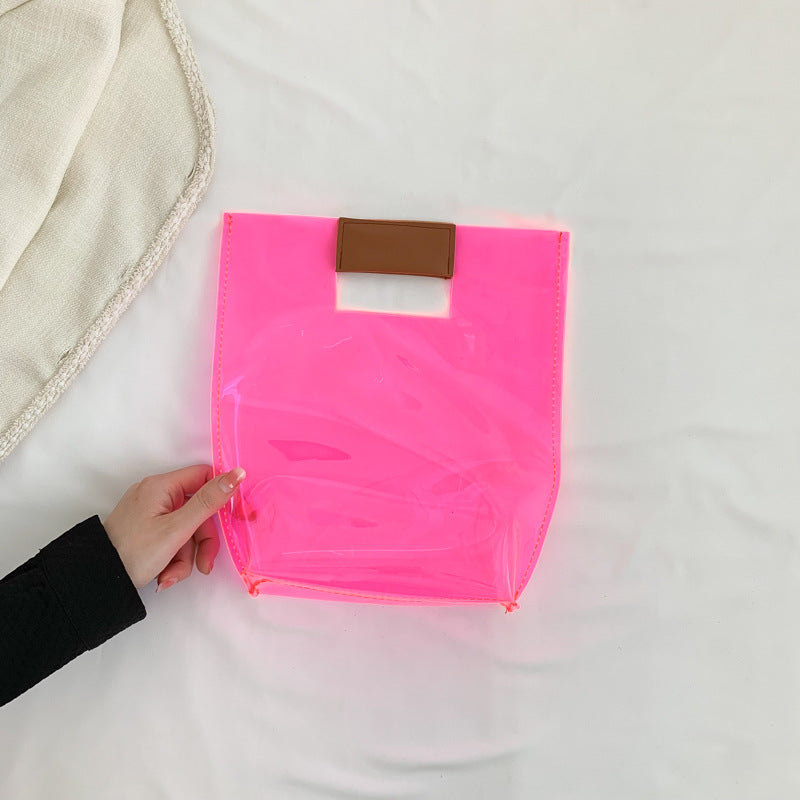 Wholesale PU Jelly Transparent Packet