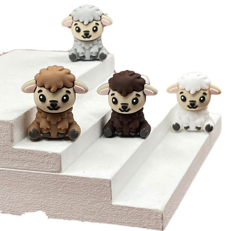 Wholesale 3D Cartoon Animal Silicone Beads