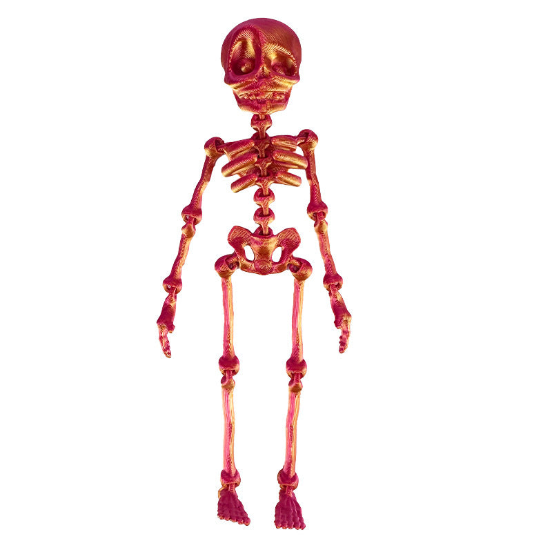 Wholesale 3D printed skeleton human joint movable refrigerator magnet