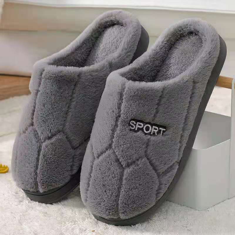 Wholesale Plush Thick Bottom Autumn and Winter Slippers