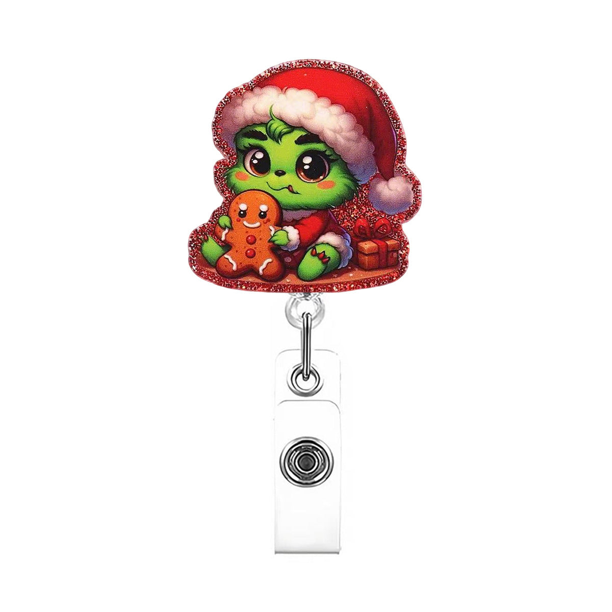 Wholesale Christmas Colored Bow Badge Reels