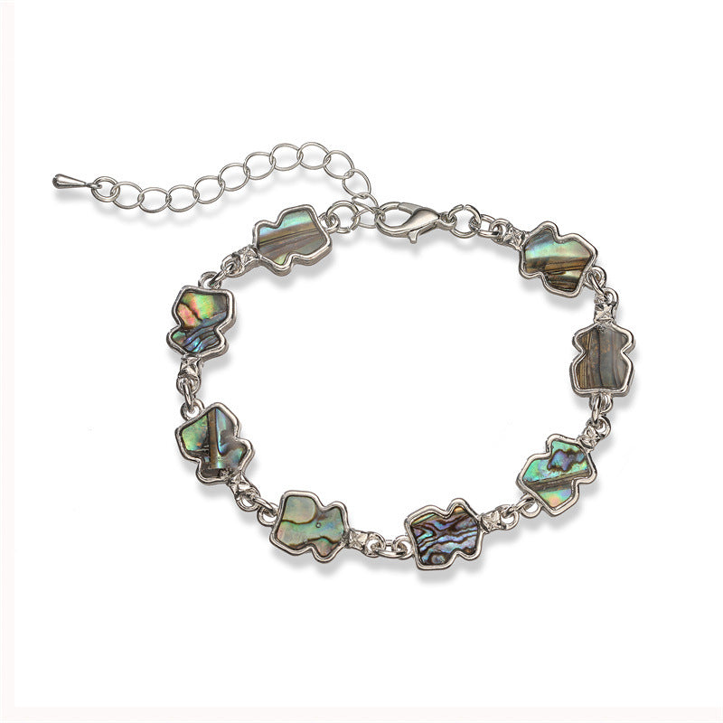 Wholesale Animal Butterfly Shell Butterfly Apple Bracelet