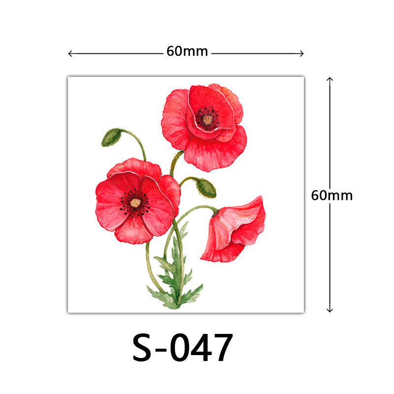 Wholesale 3D Colored Tattoo Stickers