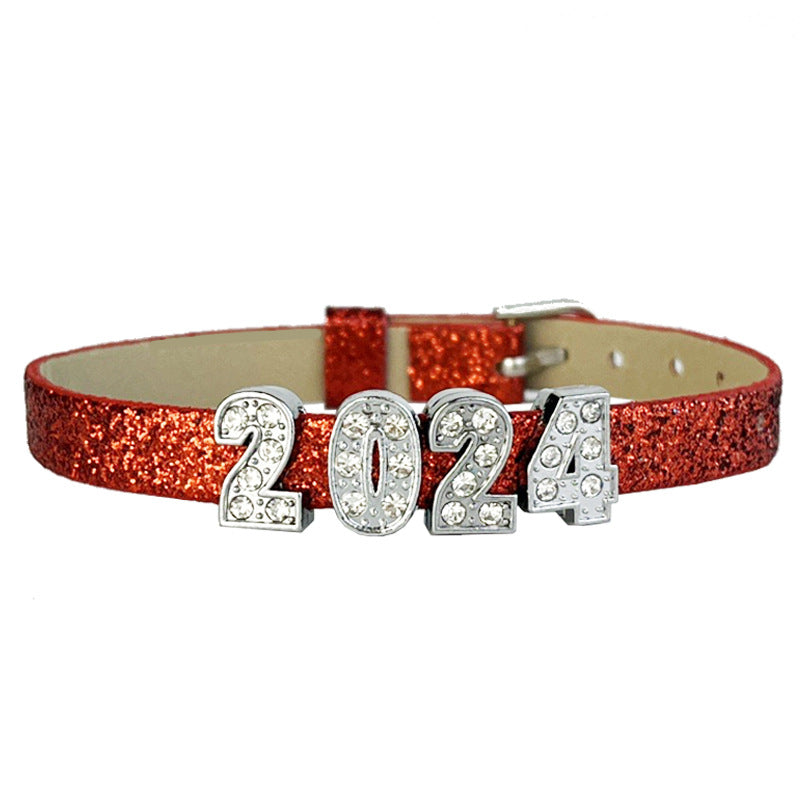 Wholesale USA Patriotic Bracelet 2024 Supporter Blue Red Bracelet