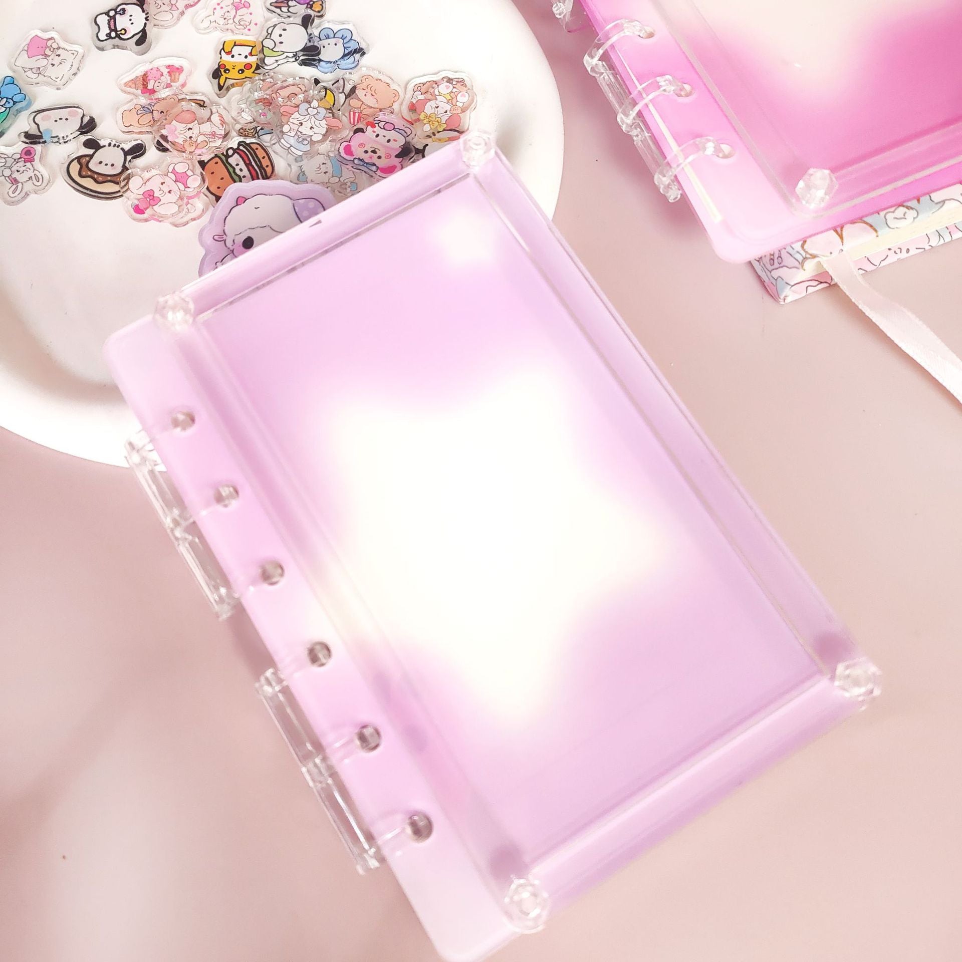 Wholesale Hot Sale A7&A5 Notebook Acrylic Quicksand Shake Notebook