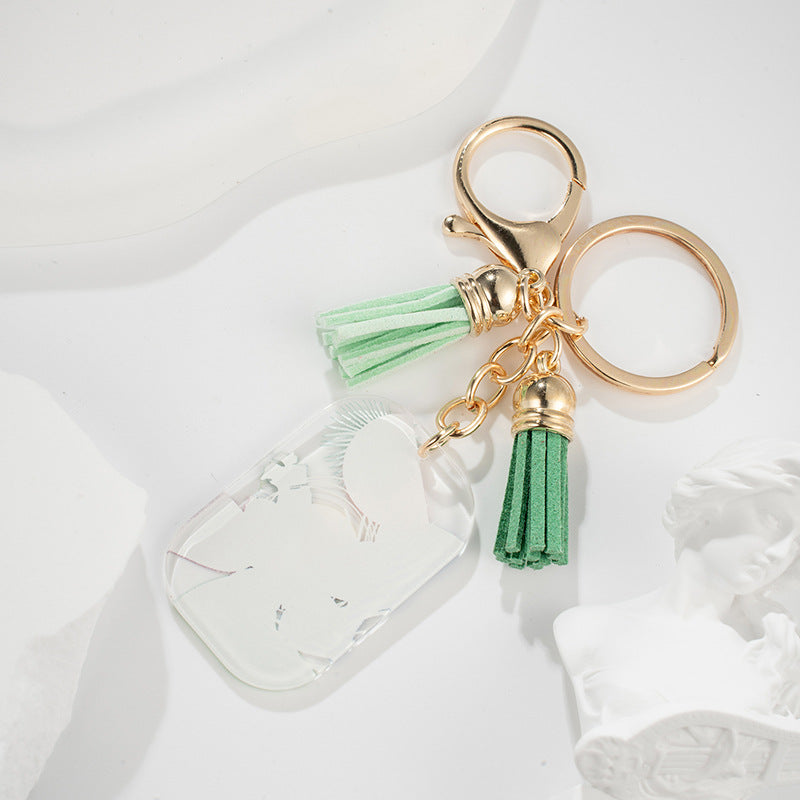 Wholesale Hawaiian Butterfly Metal Keychain