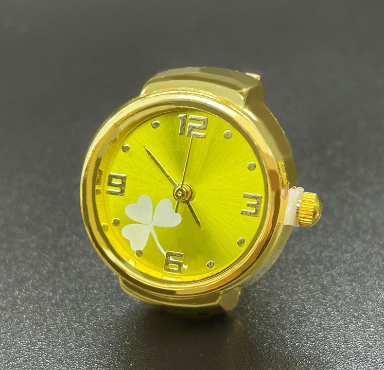 Wholesale [Ring watch] personalized men and women Mini couple quartz ring watch