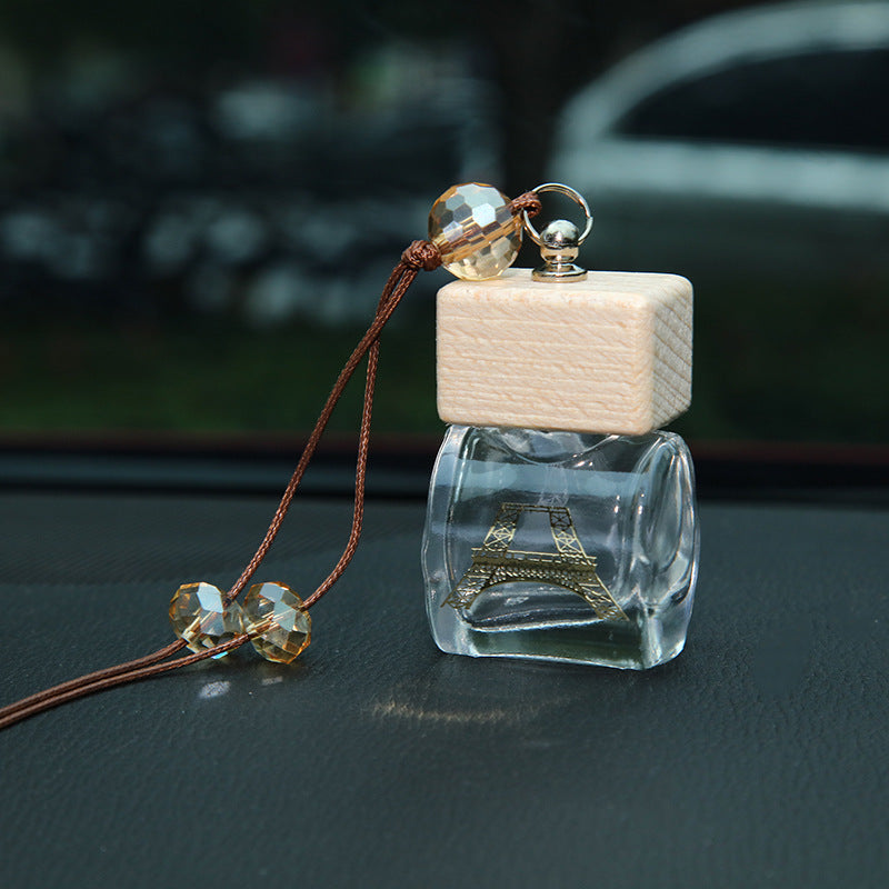 Wholesale Car 10ml Paris Tower Double -sided Hot Perfume Empty Bottle Car
