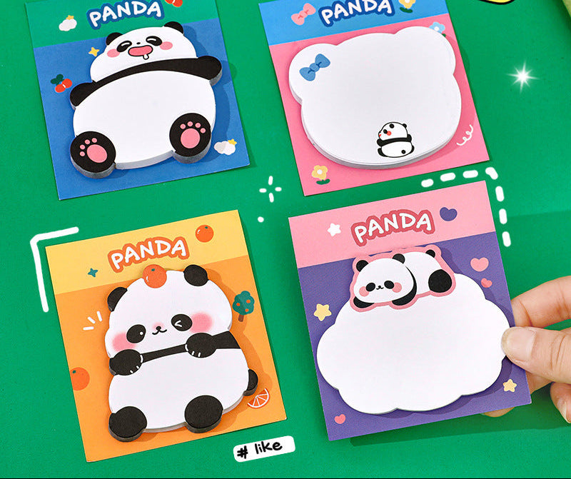 Wholesale Colorful Cute Cartoon Alien Panda Sticky Notes