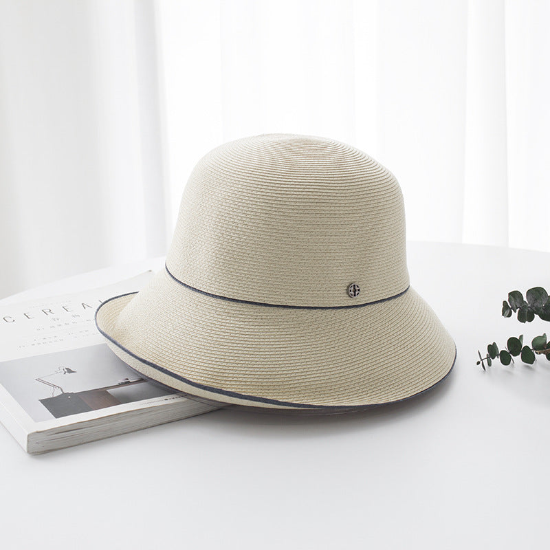 Sombrero de cubo trenzado de algodón al por mayor