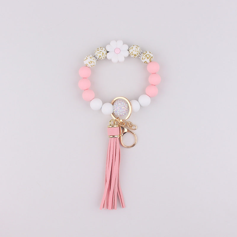 Wholesale Daisy Keychain Flower Bracelet