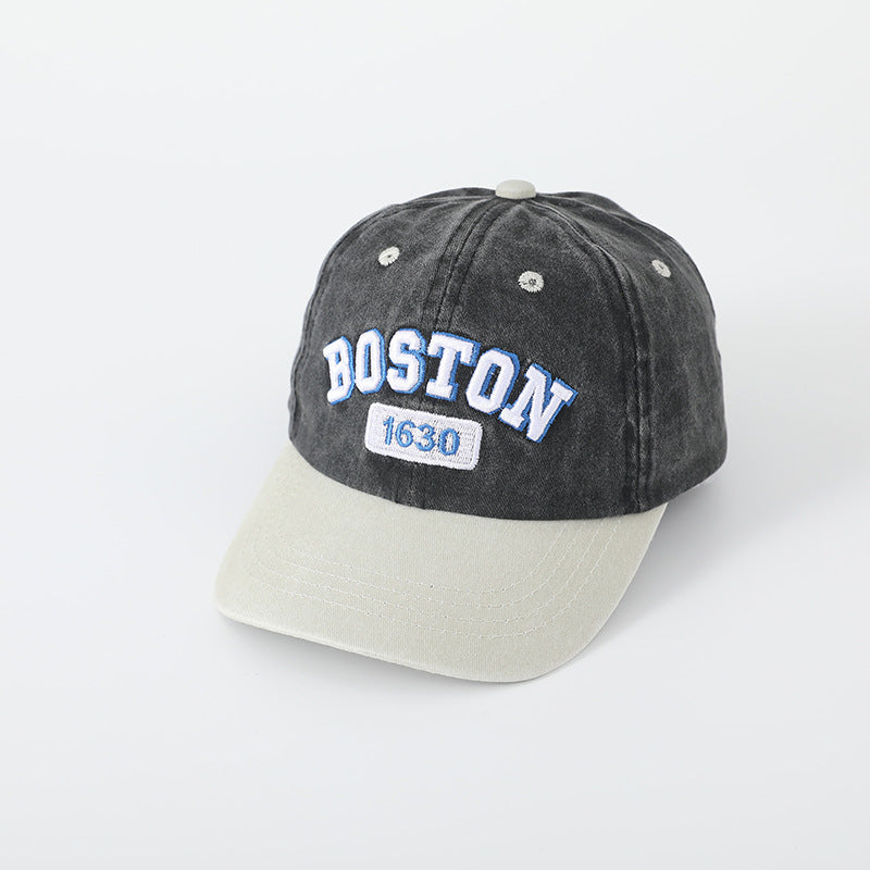 Wholesale Colorblock English Letters Baseball Cap