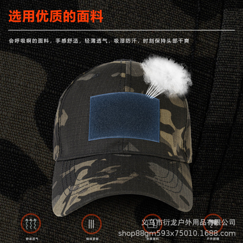 Wholesale Tactical camouflage outdoor python pattern sports Velcro baseball cap for men